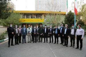 تقدیر از اقای دکتر سید جواد هاشمی فشارکی بجهت همکاری در امور مدیریت بحران و پدافند غیر عامل شهرداری