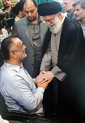جانباز سماواتی به همرزمان شهیدش پیوست