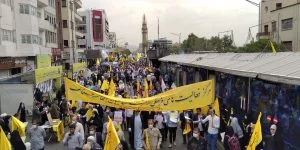 راهپیمایی روز قدس اوج شکوه حمایت ملل مسلمانان از مظلومیت و مقاومت فلسطین مظلوم است .