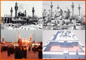 سیر مراحل توسعه حرم مطهر کاظمین
