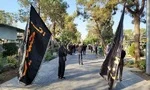 عزاداری تخریبچی ‎های دفاع مقدس به رسم جبهه در گلزار شهدا