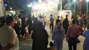 موکب " زندگی حسینی " شهرداری منطقه 13  و تهی از " معارف حسینی "