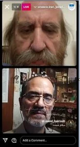 بیان میراث وگنج دفاع مقدس در نشست مجازی کمیسیون ملی یونسکو