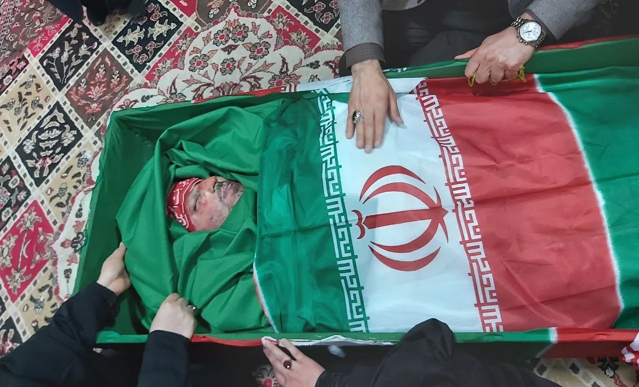 وداع با شهیدان کربلایی‌پور و سعیدنژاد۲ شهید حمله هوایی رژیم صهیونیستی  در سوریه